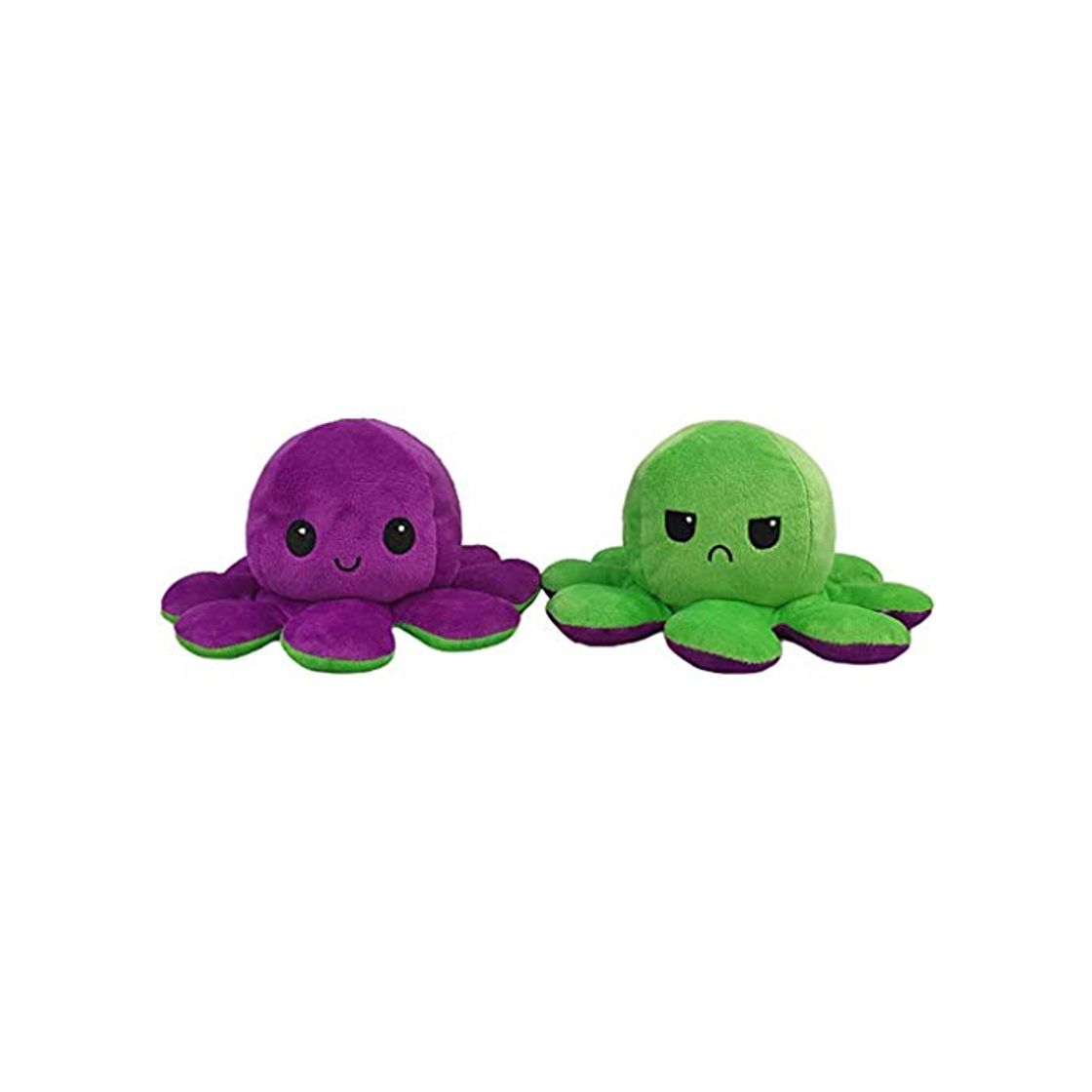 Social Peluche de Pulpo Reversible, Bonitos Juguetes de Peluche muñeco Vibrante de Doble
