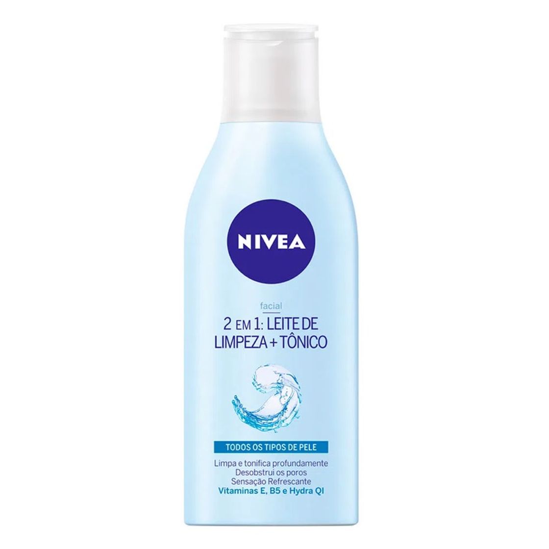 Moda Nivea 2 em 1 Leite de Limpeza + Tônico