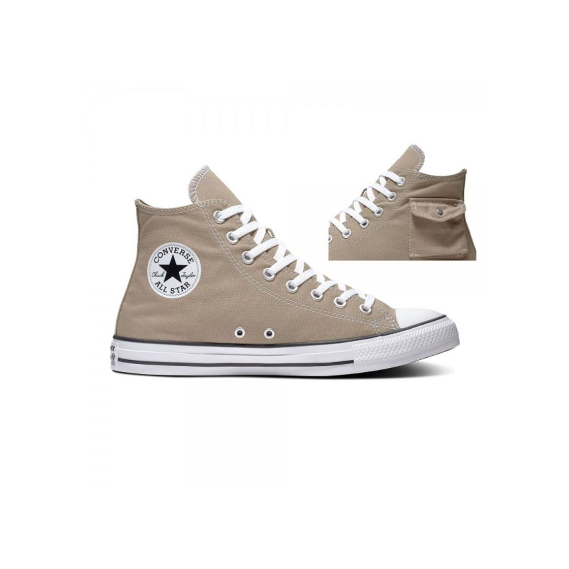 Social Converse Chuck Taylor All Star Lugged - Hi - Blanco