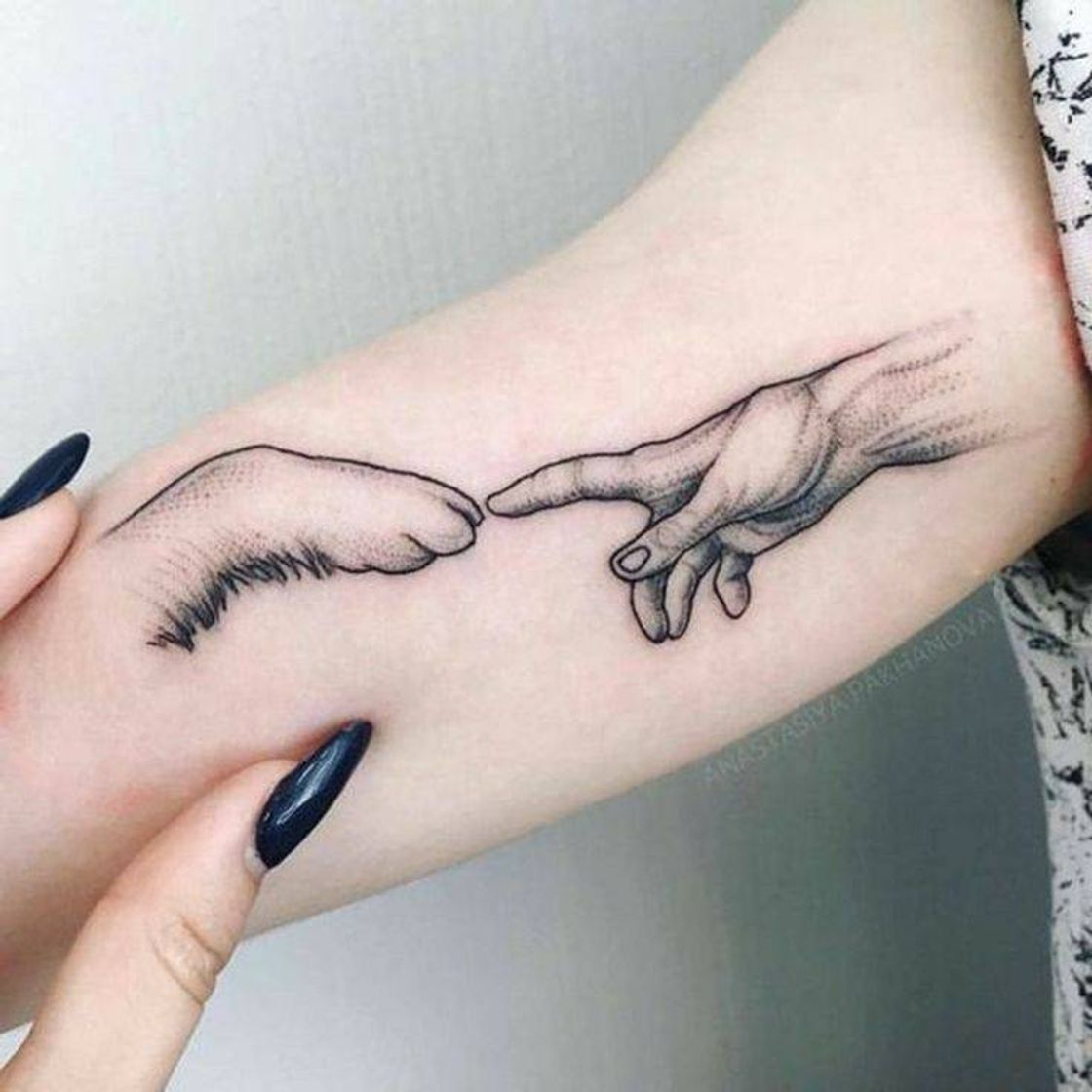 Fashion Tatuagem para quem ama cachorro 