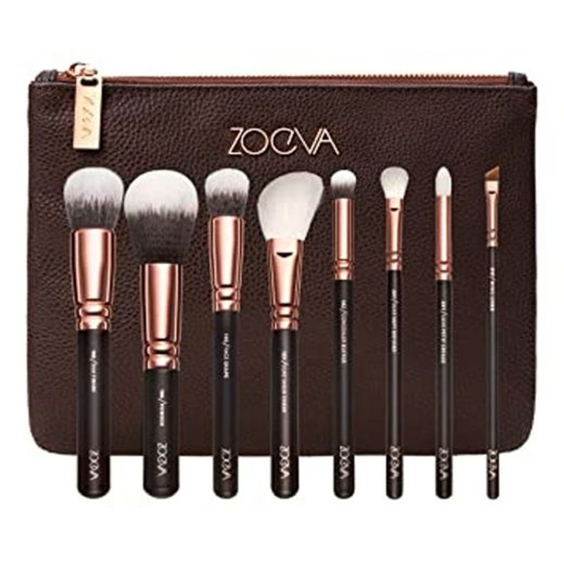 Belleza Zoeva - Juego de pinceles de maquillaje vegano, 104 Buffer