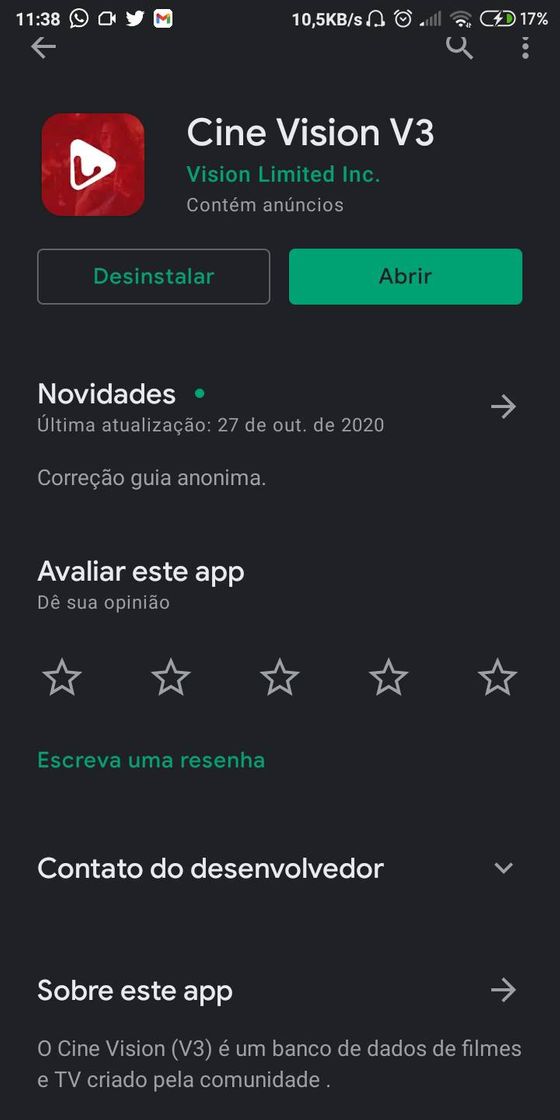 App Um app para assistir filmes, séries e animes de graça
