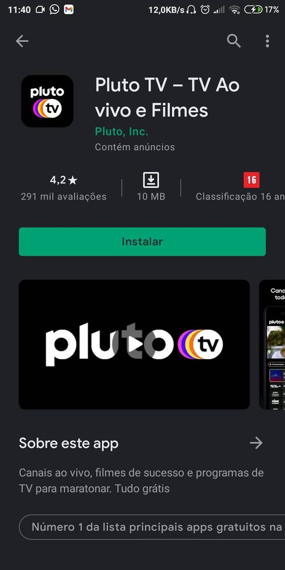 App Pluto TV