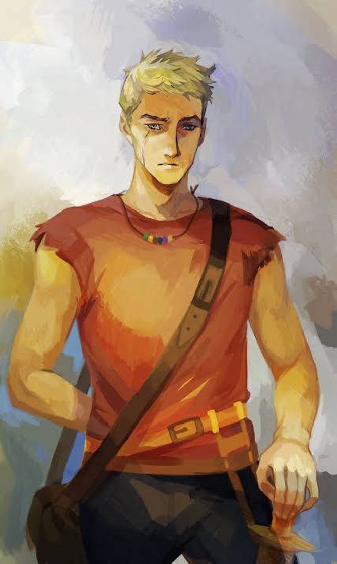 Fashion Luke Castellan fanart                          Art by Viria