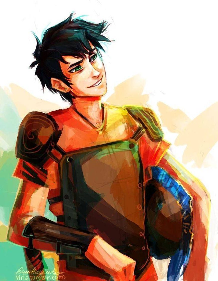 Fashion Percy Jackson fanart, by Viria