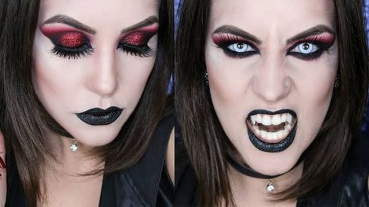 Moda make vampiro Halloween 