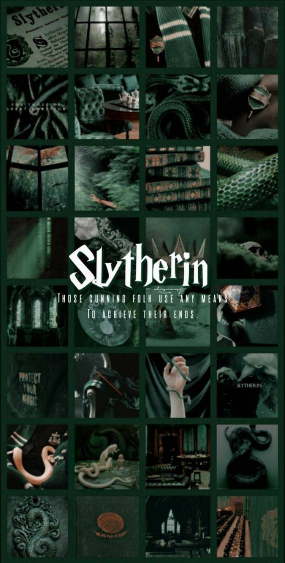 Moda Harry Potter - Slytherin 