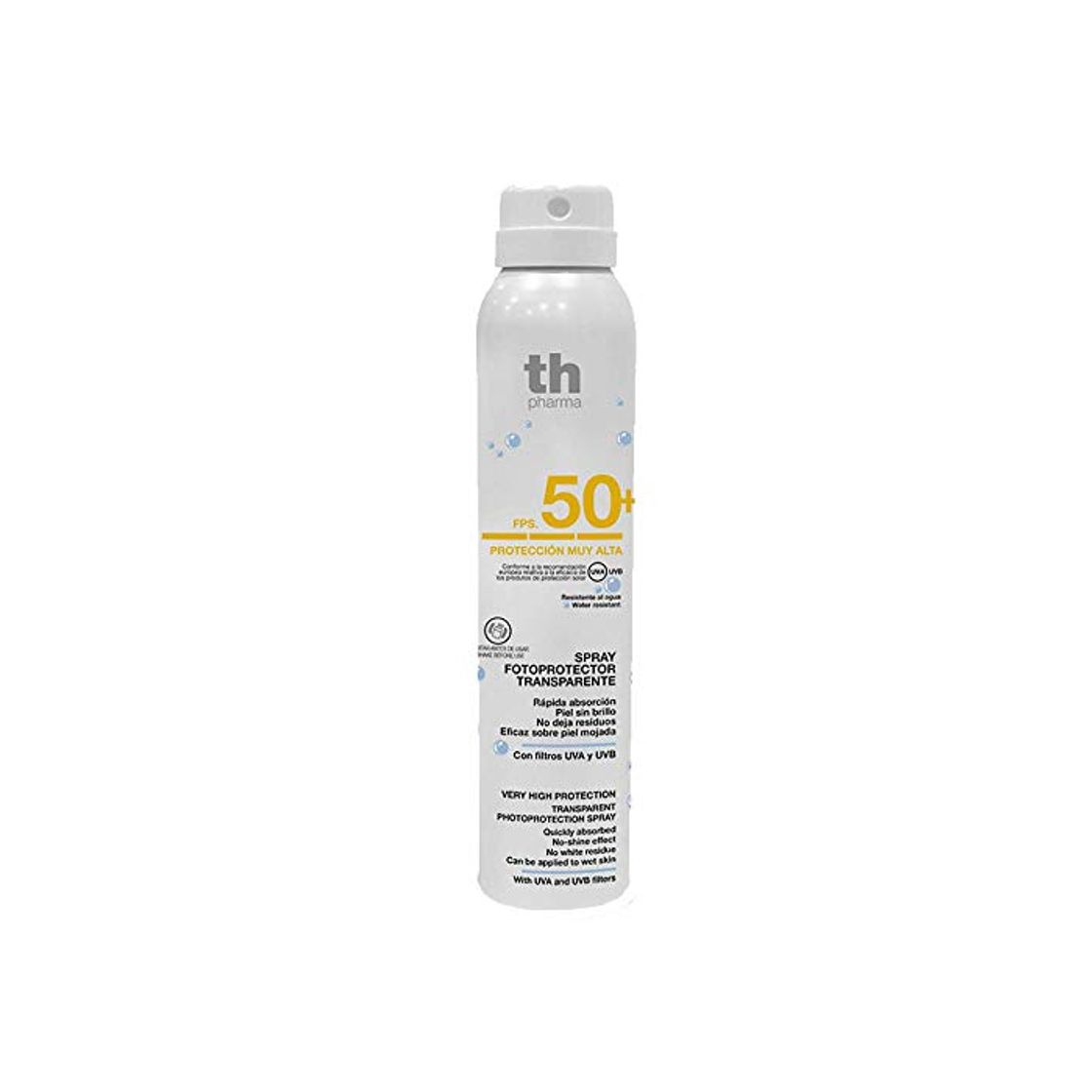 Social Thader Th Pharma Fotoprotector Corporal en Spray Ligero F.P.S 50