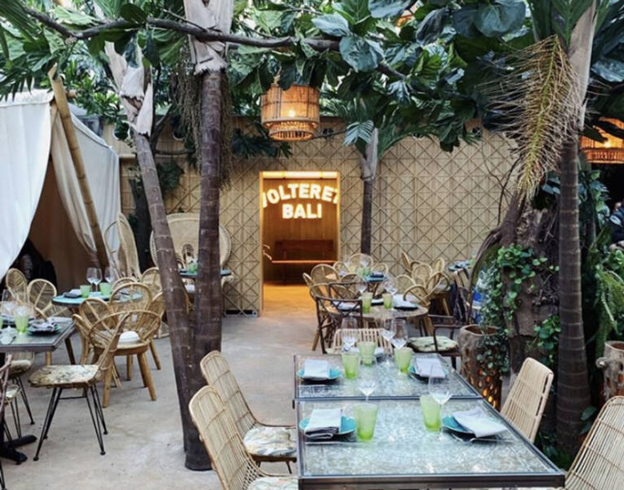Restaurants Voltereta, Bienvenido a Bali