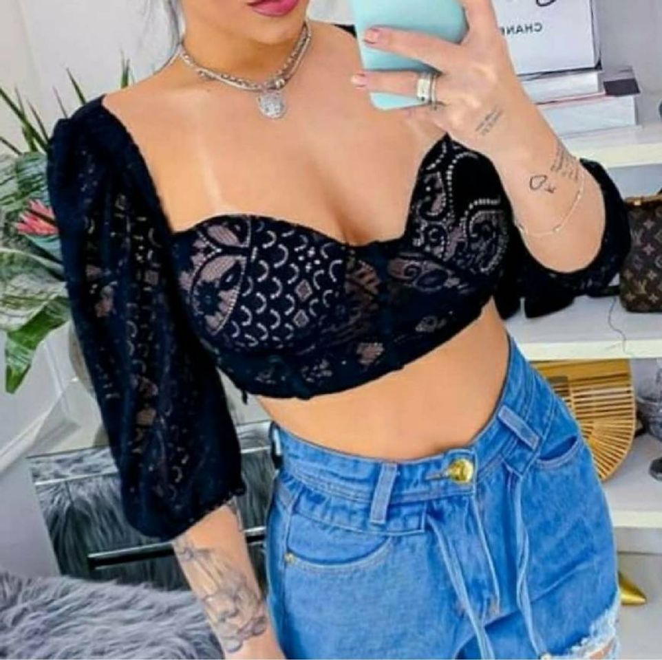 Moda Cropped black! 🖤