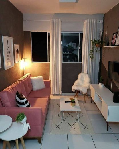 Sala de estar, pequena e linda 😍