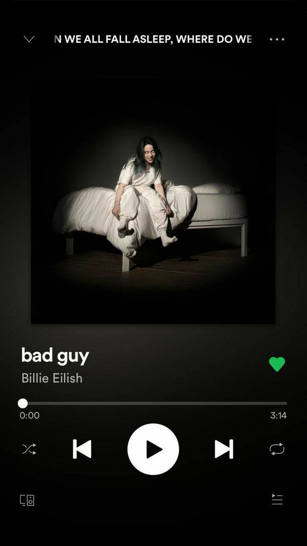 Moda Música bad guy, Billie Eilish 