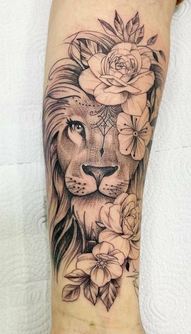 Moda Tatuagem de leão 🦁