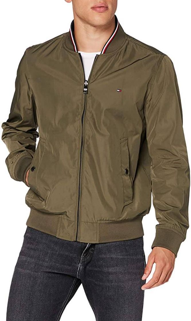 Moda Reversible Bomber Chaqueta Hombre

