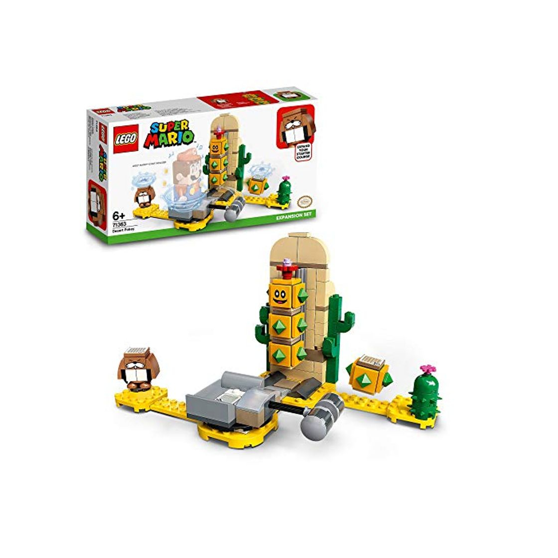 Producto LEGO Super Mario Set de Expansión: Pokey del Desierto, Juguete de Construcción