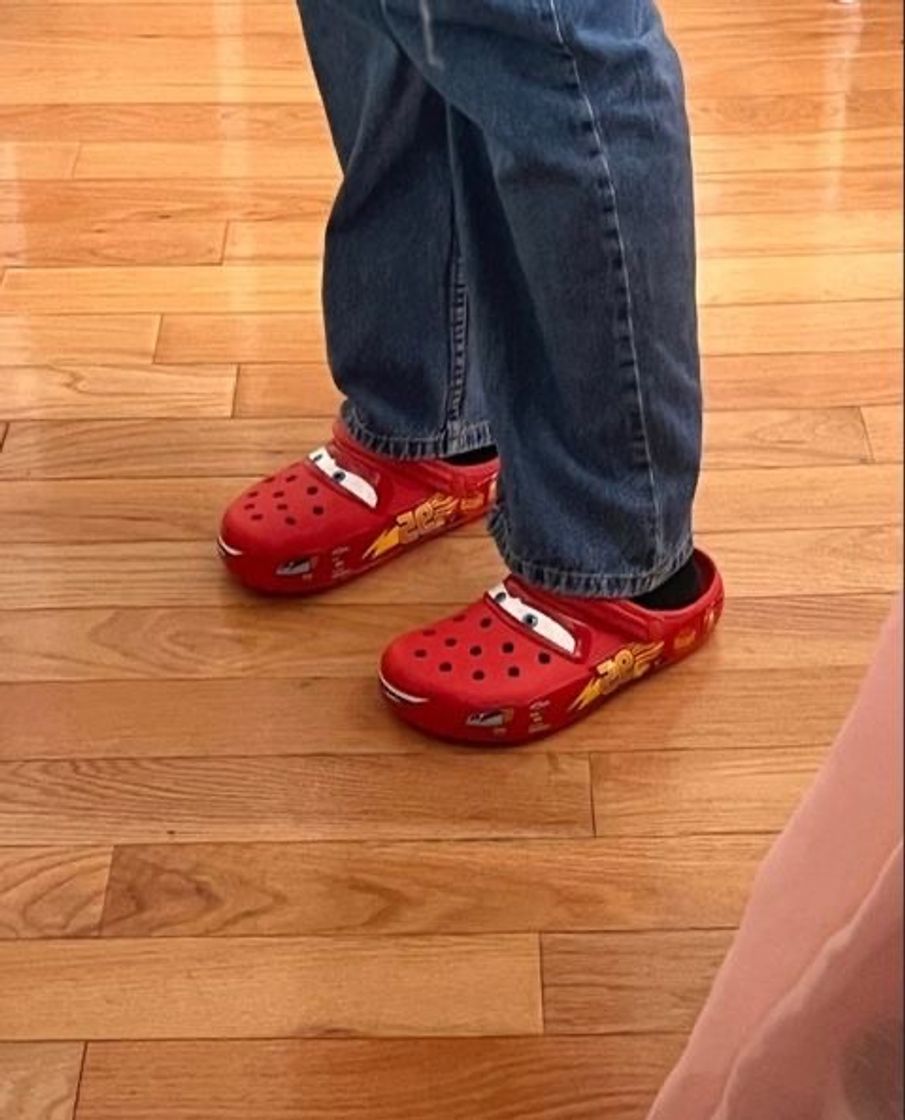 Fashion Lightning McQueen Crocs 