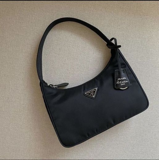 Prada plaque mini bag