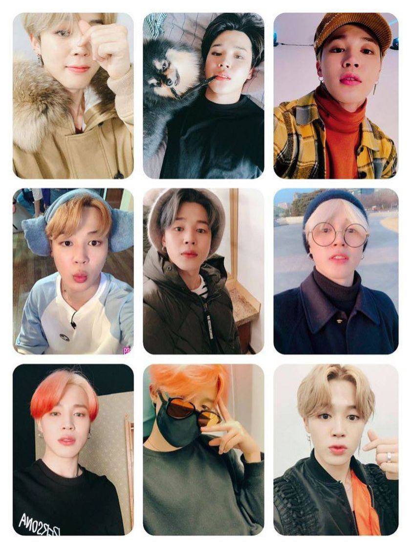 Producto Jimin photo cards💜