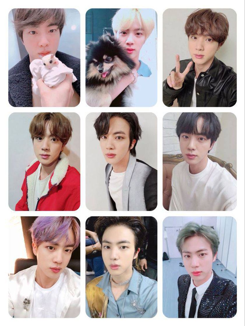 Moda Seokjin Photo cards 💜