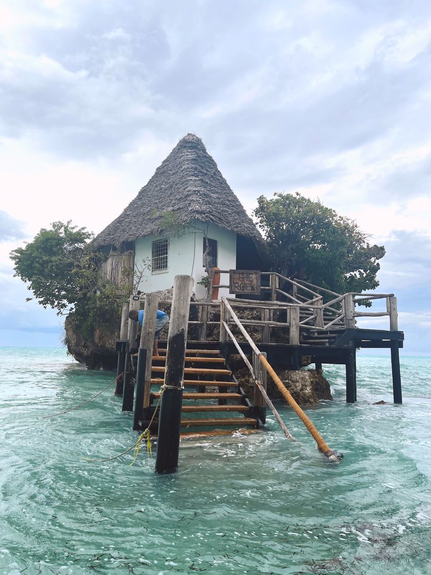 Lugar The Rock Restaurant Zanzibar