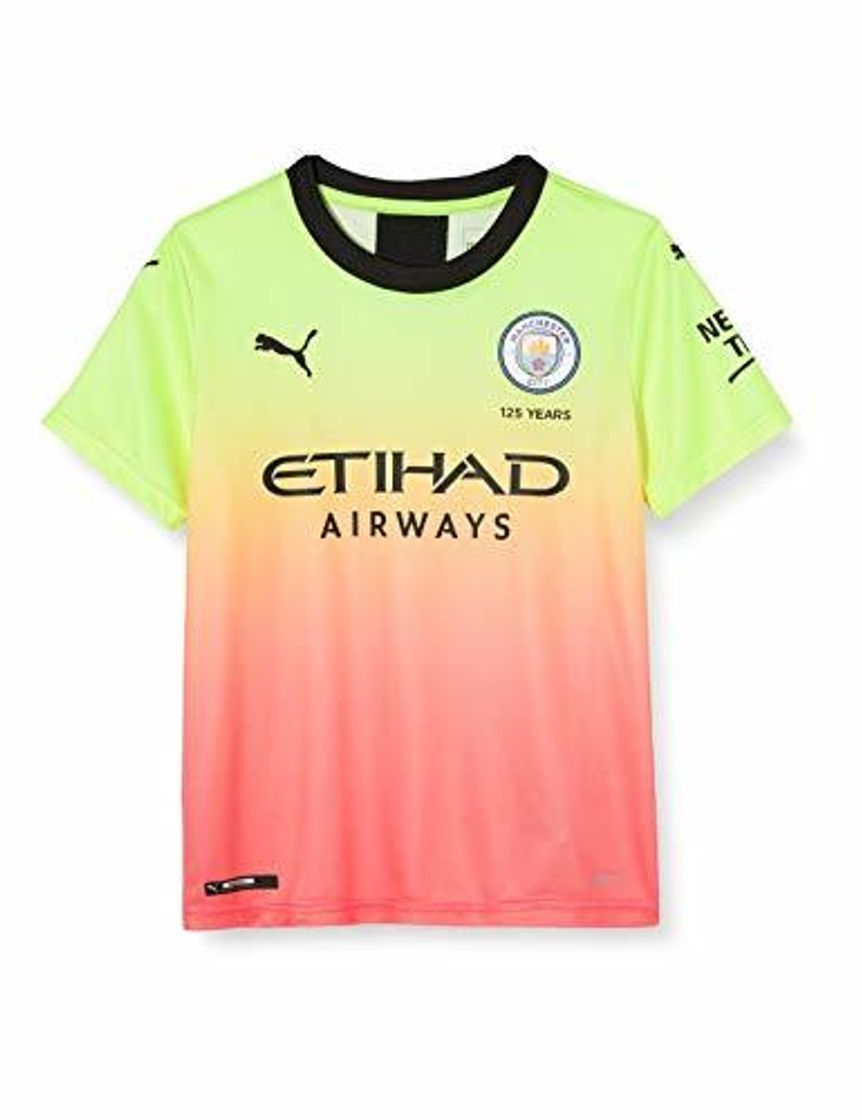 Social PUMA Manchester City FC Kids Replica Dodge Jersey, Unisex niños, Amarillo