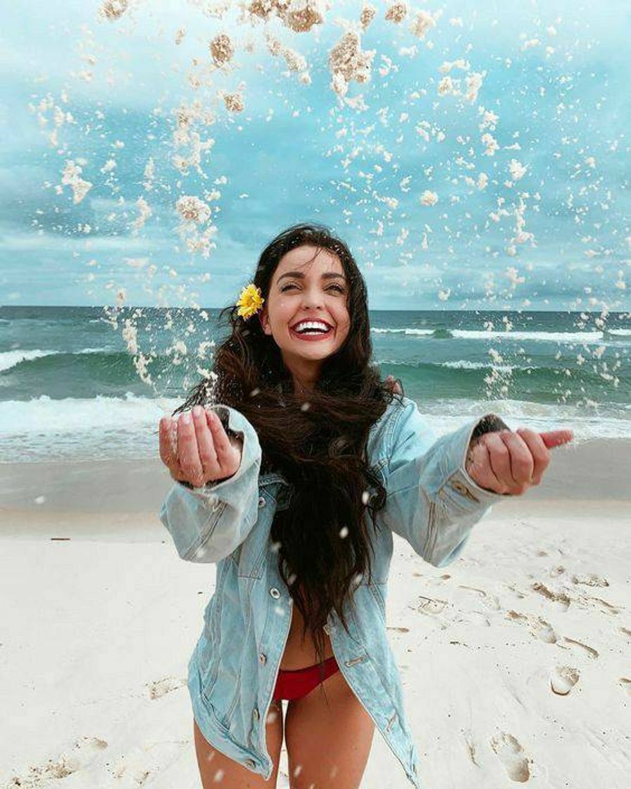 Social FOTOS NA PRAIA - AREIA NO AR