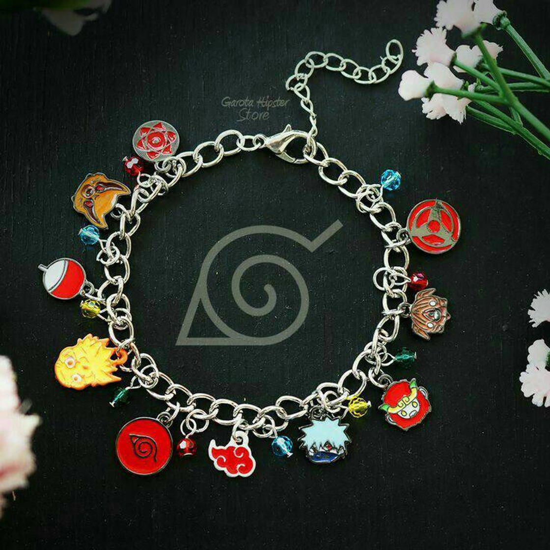 Fashion Pulseira Naruto