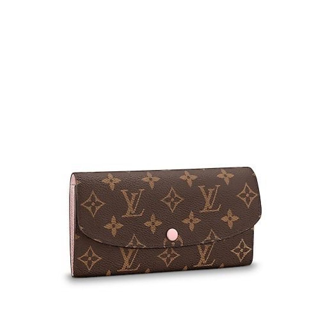 Moda Louis Vuitton M61289 Emelie Monogram  Wallet Rose Ballerine