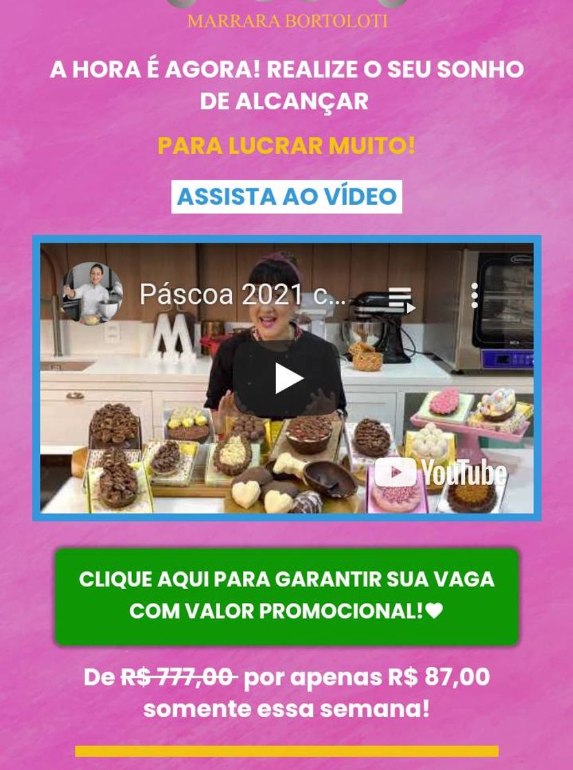 Social Curso ovo de páscoa gourmet