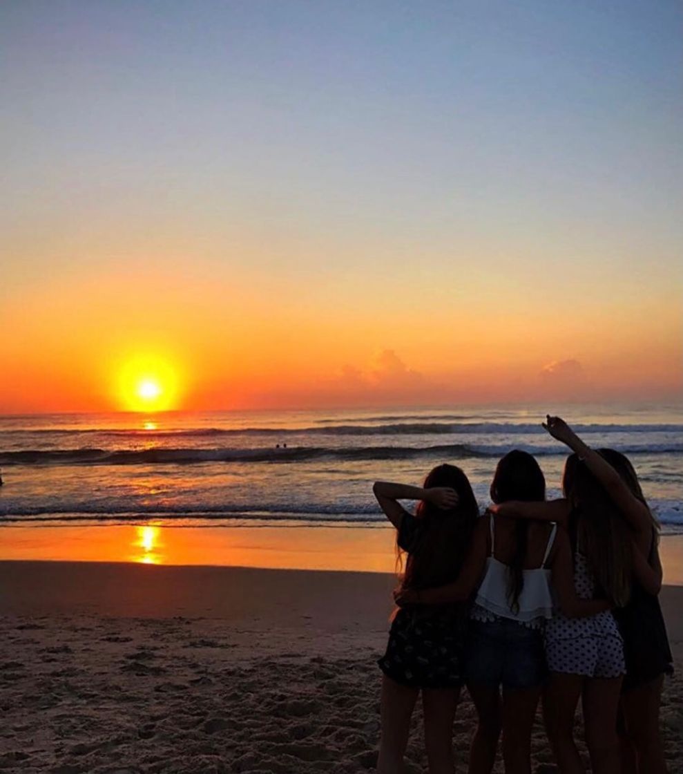 Moda Por do sol com amigas 