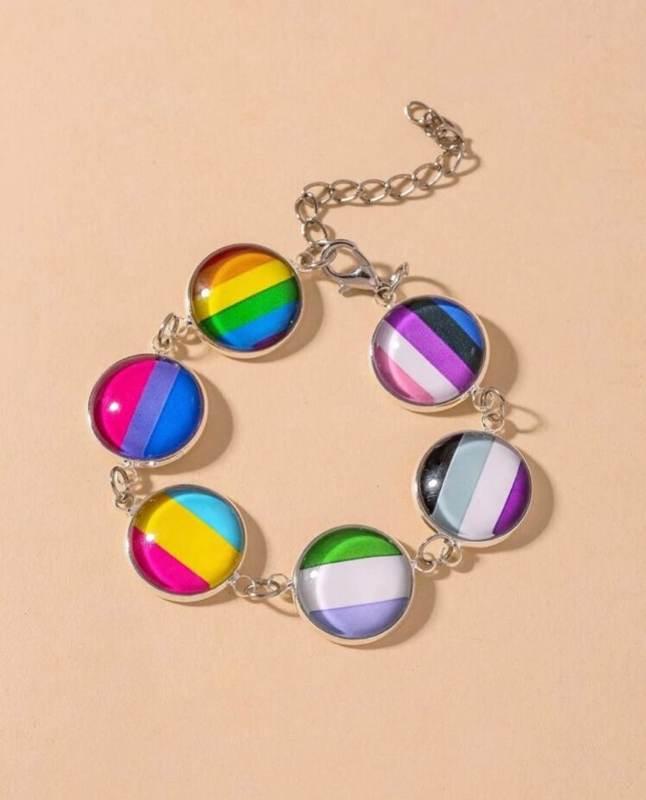 Moda Pulseira com bandeiras dos movimentos lgbt’s