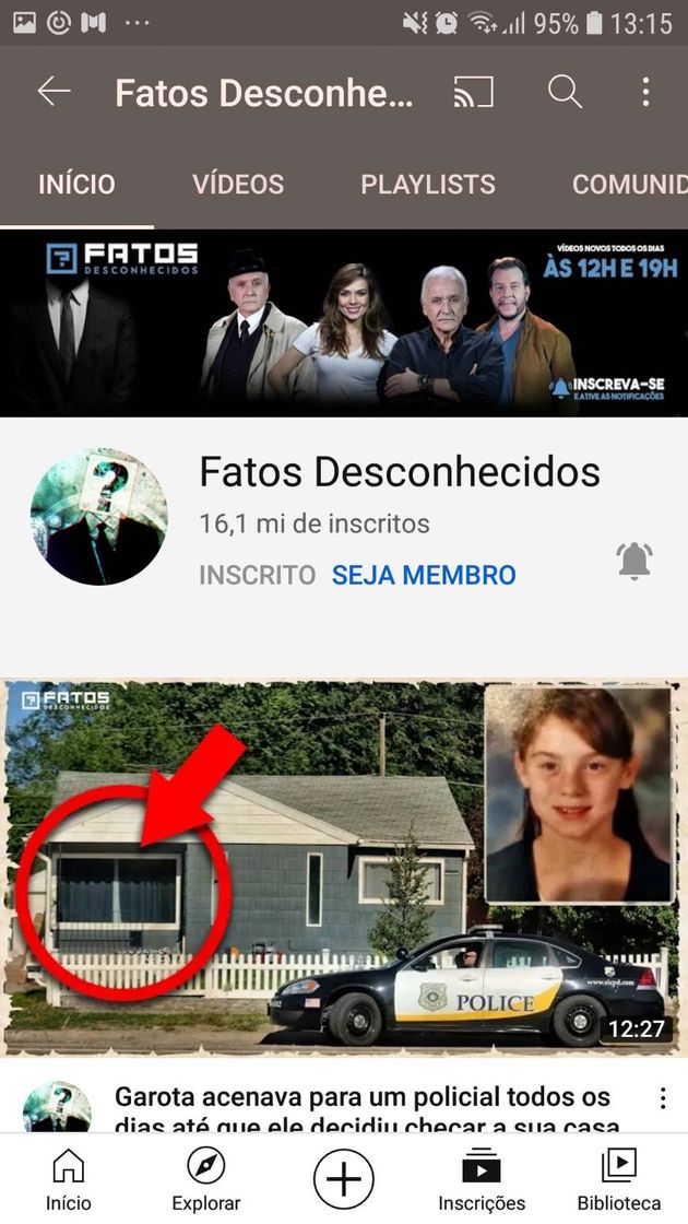 Fatos Desconhecidos - YouTube