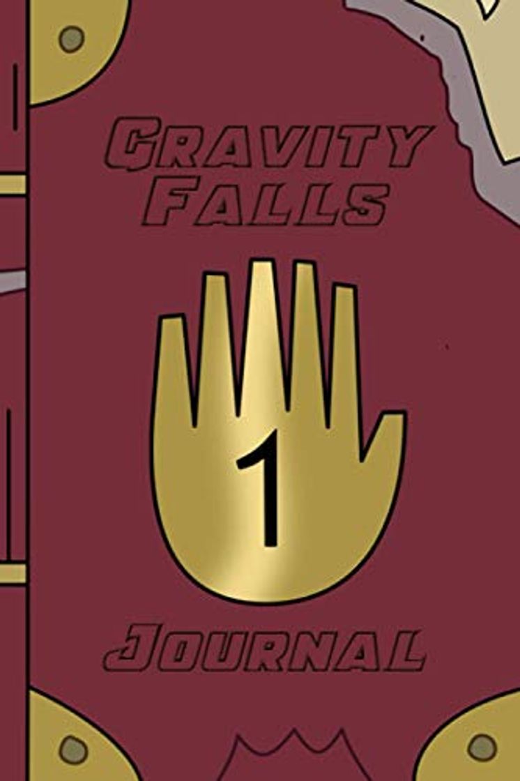 Libro Gravity Falls Journal 1: Blank Lined notebook diary for gravity falls series fans