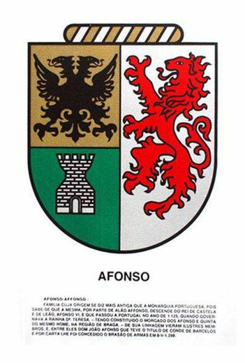 Brasão da Família Afonso 