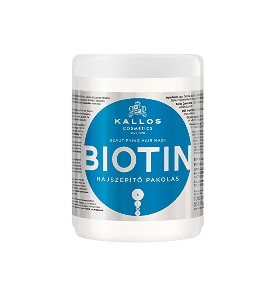 Social Kallos Biotin - Mascarilla para el Cabello
