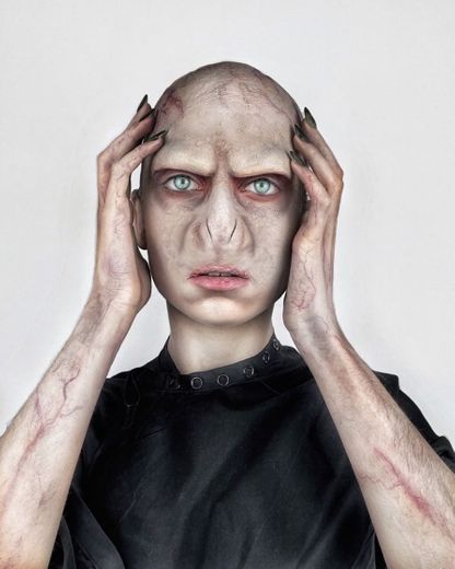 Voldemort makeup 