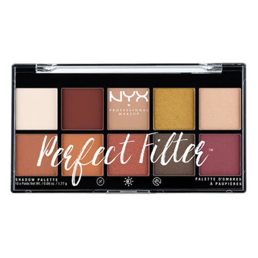 NYX Perfect Filter Shadow Palette
