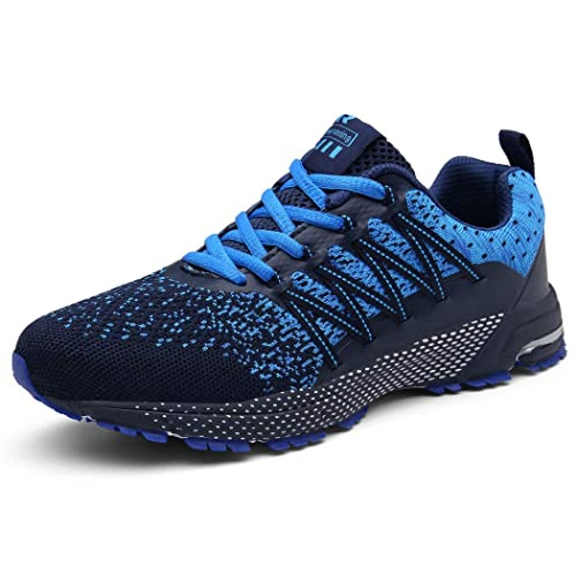 Fashion BRONAX Zapatos para Correr en Montaña y Asfalto Aire Libre y Deportes Zapatillas de Running Padel para Hombre Negro Naranja 44