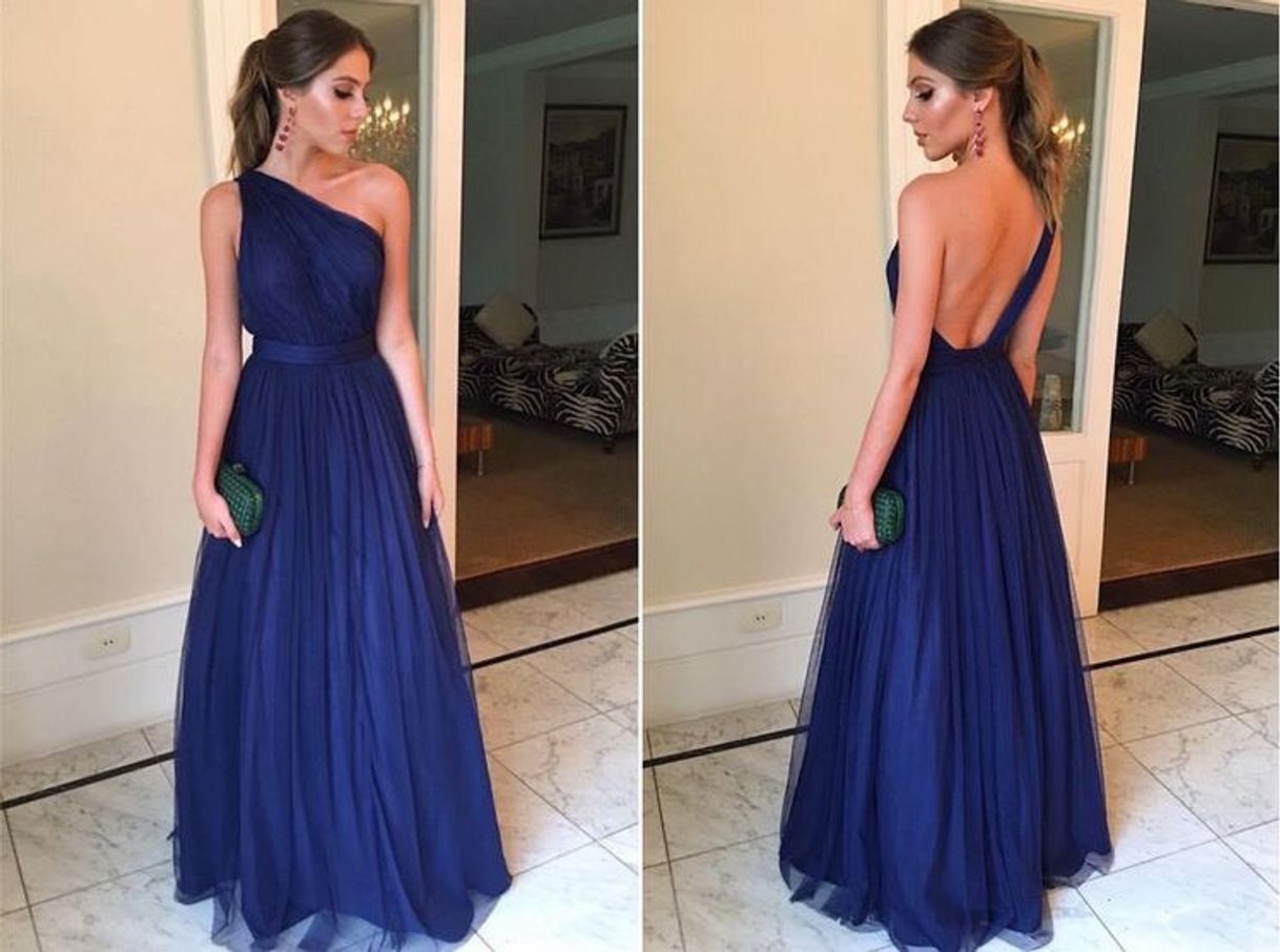 Fashion Vestido Azul