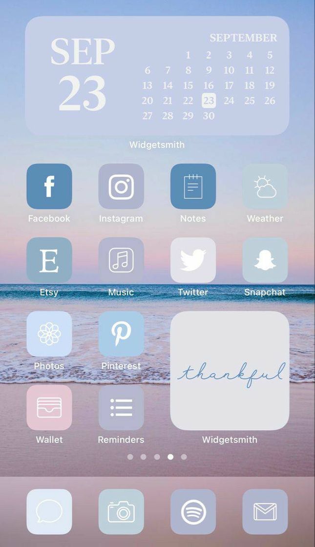 Moda IOS 14 Blue 💙