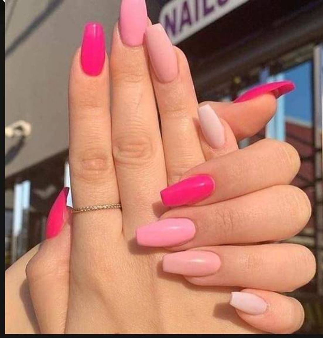 Fashion Unhas pink