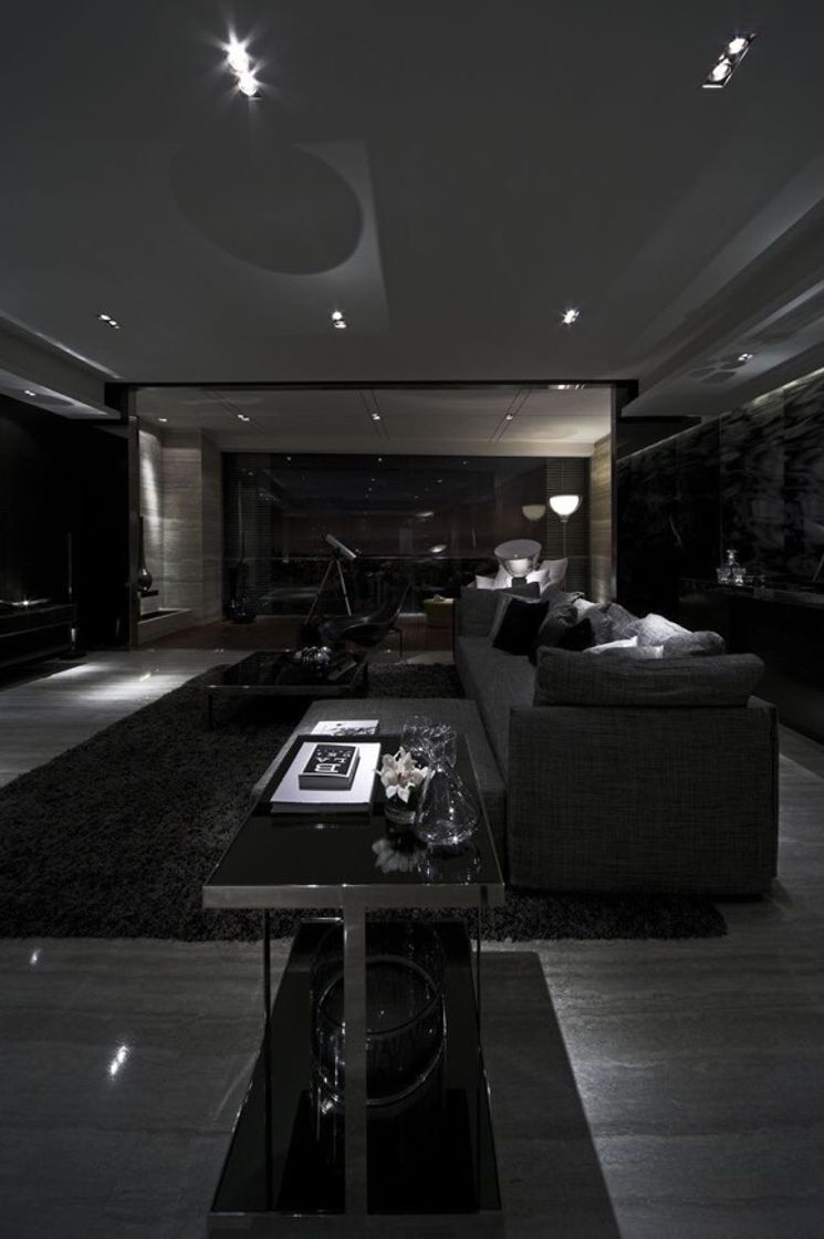 Moda black houses interior 