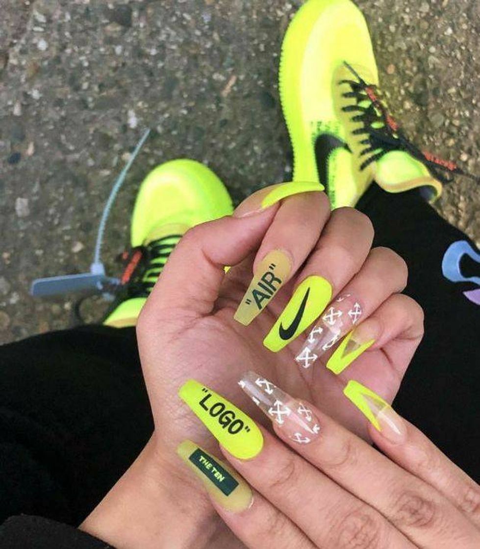 Fashion nails neon 