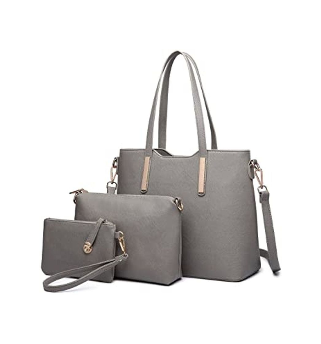 Social Miss Lulu Bolso de Mano de Mujer Shopper de Hombro Bandolera Fiesta