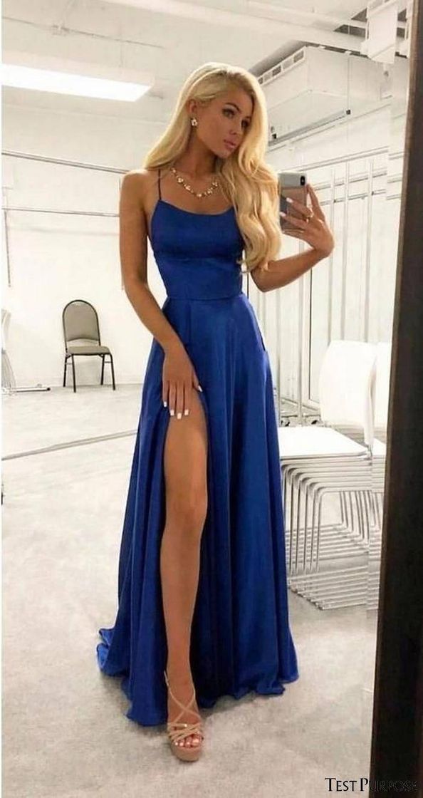 Fashion dress blue