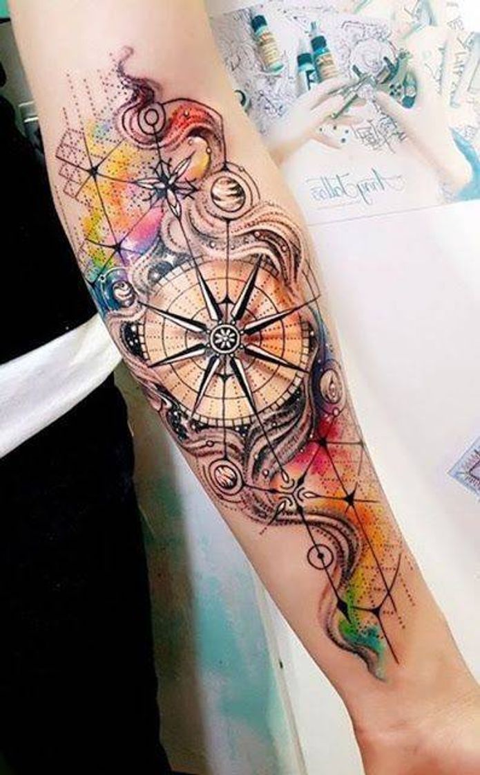 Moda Inspiração pra tatto Bússola 