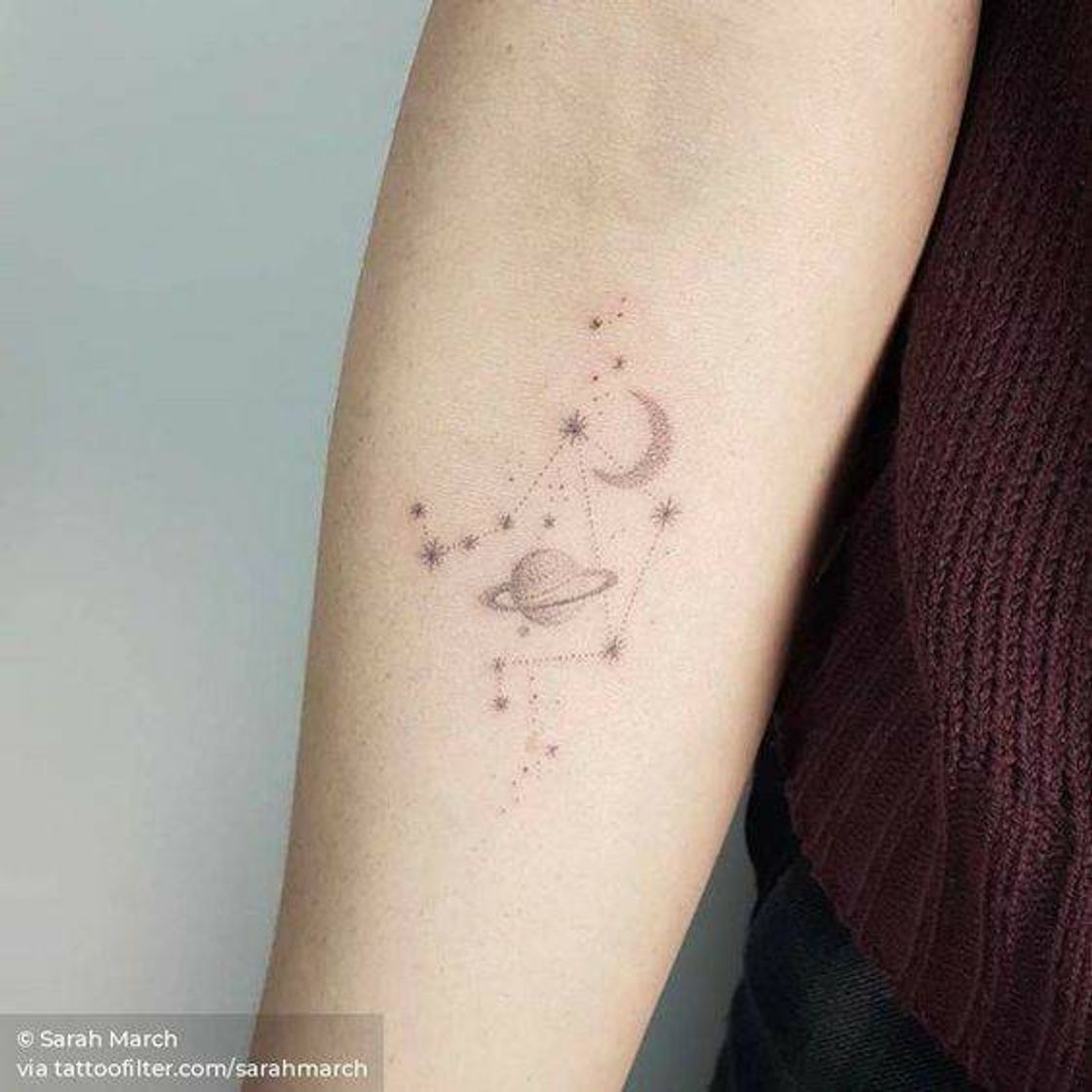 Fashion tatuagem de signos