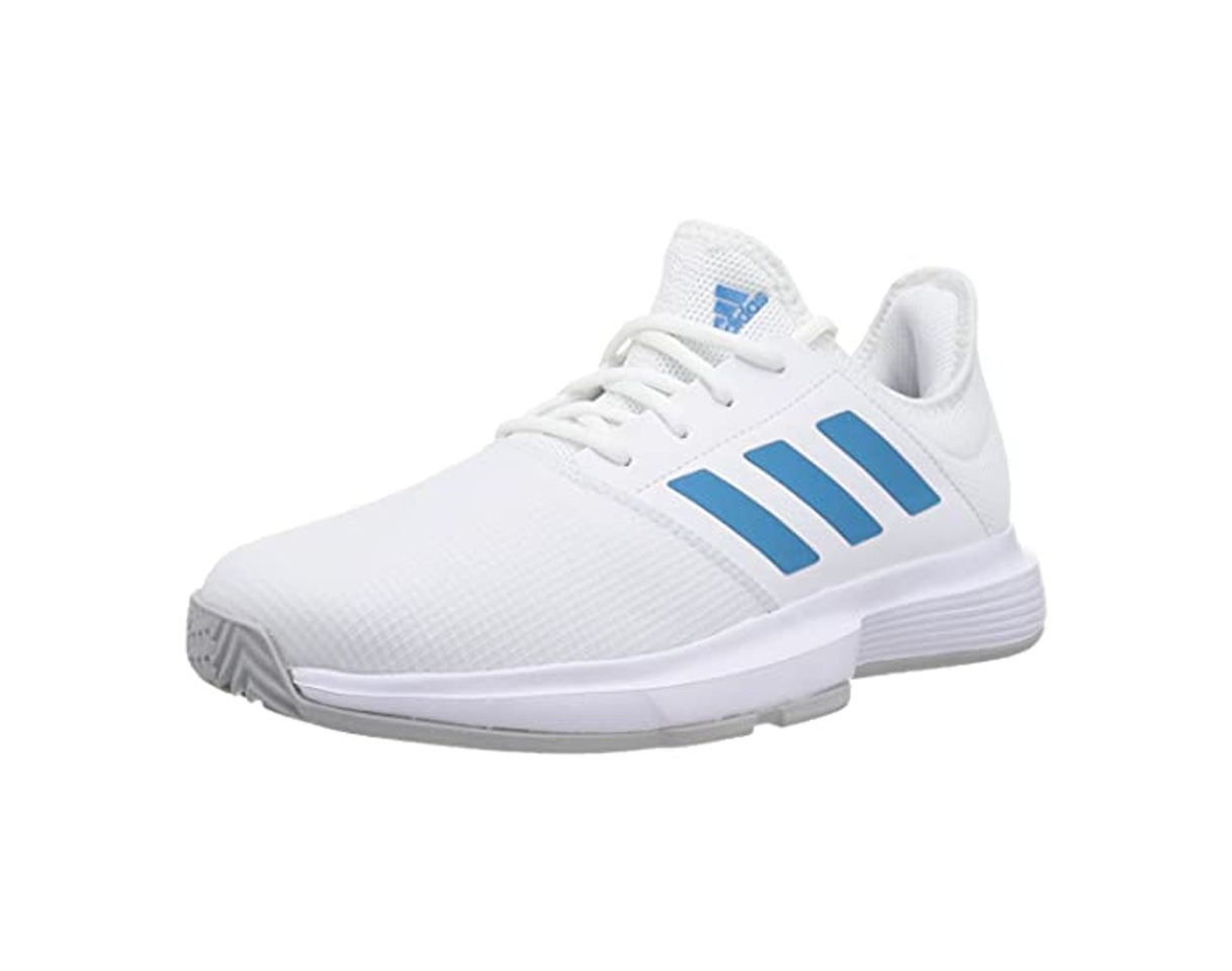 Moda adidas GameCourt M, Zapatillas Deportivas Hombre, FTWBLA