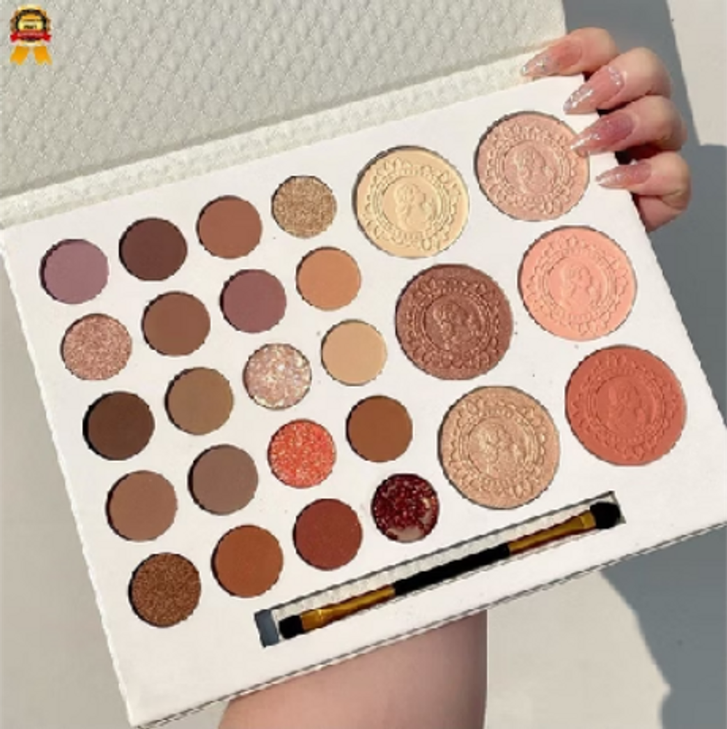 Social PALETA DE SOMBRA MATTE COM GLITTER