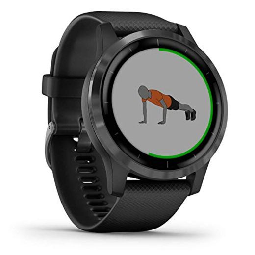 Garmin Vivoactive 4 - Reloj inteligente con GPS y funciones de control